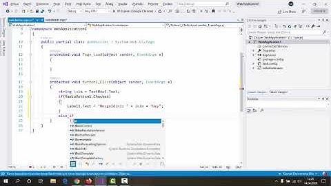 RadioButton ve RadioButtonList Kullanımı (Visual Studio C# )