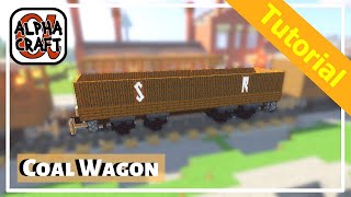 The Minecraft Coal Wagon Tutorial - Big Four Rolling Stock as Seen on Alphacraft screenshot 4