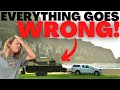 DISASTER STRIKES! Trying to save Horse &amp; Caravan Issues! How New Zealand almost broke us 4X4 Offgrid