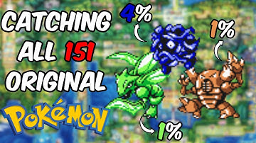 Catching All Original 151 Pokemon, Was Harder Than I Thought