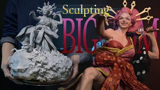 Sculpting Young BIG MOM ( Wano ver. ) ONEPIECE Clay figure