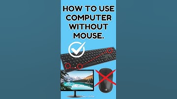 How to use a Computer Without a Mouse?💻