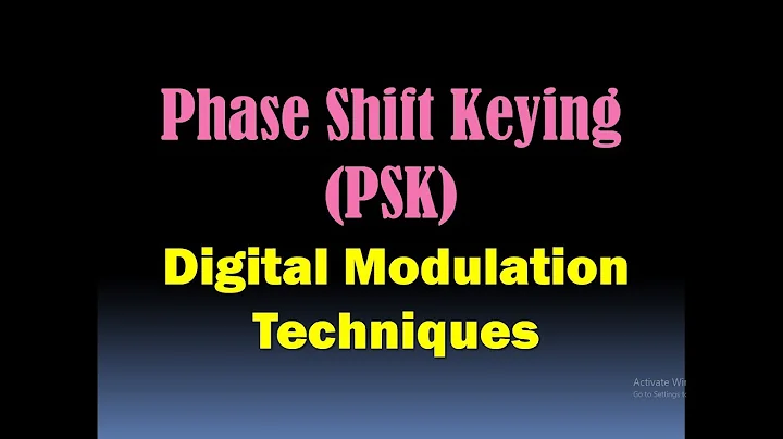 Phase Shift Keying Modulation/PSK Modulation (Digital Modulation Techniques) [HD]