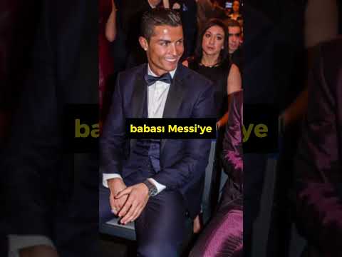 Ronaldo’nun oğlu Messi