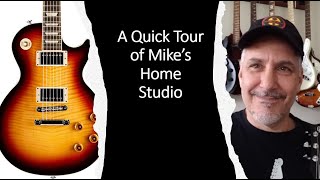 DIY Guitar Talk - 🎵 A Quick Tour of Mike&#39;s Home Recording Studio 🎵