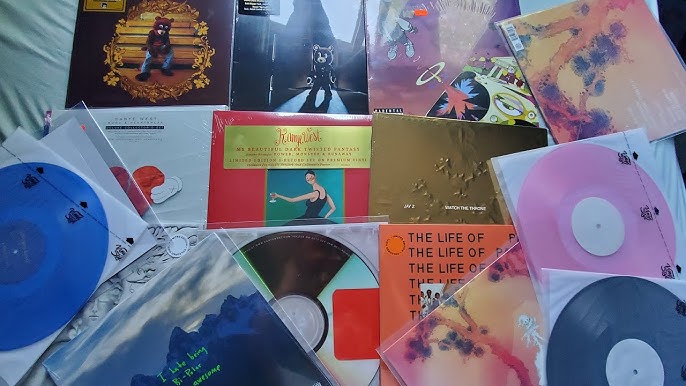 My Kanye West Vinyl Collection 