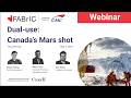 Webinar Recording Dual Use Canada S Mars Shot 