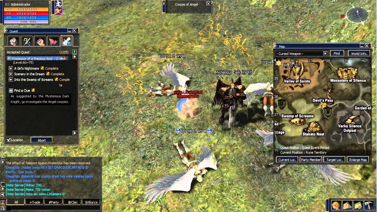 L2Gamers.cl - Guía quest de Nobleza