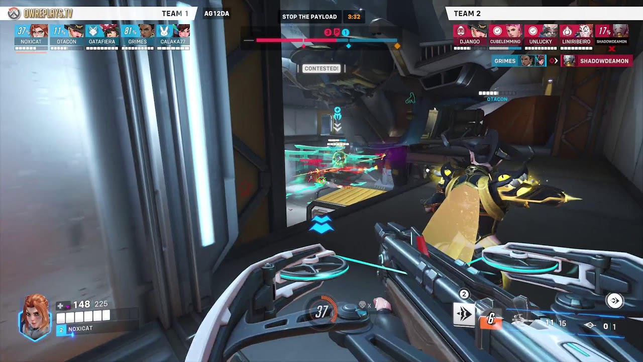 Kiri thinks she is Hanzo by NOXICAT — Overwatch 2 Replay AG12DA