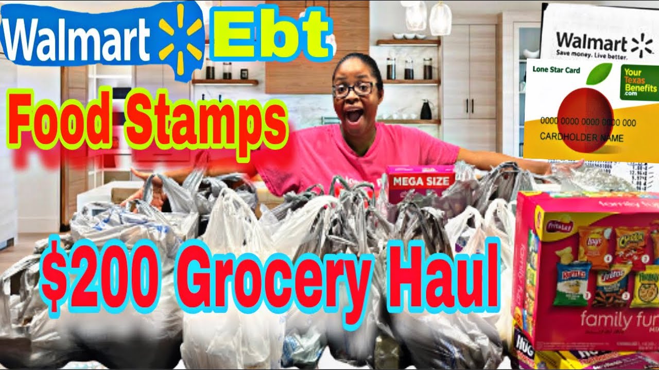 WALMART 200 EBT FOOD STAMPS GROCERY HAUL WEEKLY MEAL PLAN FOR A walmart-200-ebt-food-stamps-grocery-haul-weekly-meal-plan-for-a