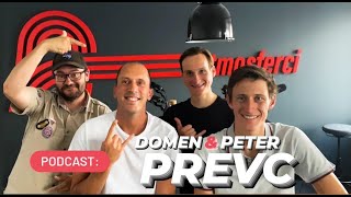 Domen in Peter Prevc: 100 na uro po poledici! - Podcast #6