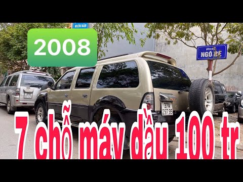 Xe máy dầu ISUZU 2008 này có giá tầm 100 tr. Hẳn 7 chỗ lại ko lỗi. ☎️ 093.8586.307