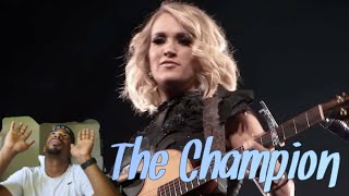 [Legendary!] Carrie Underwood - The Champion ft. Ludacris (Reaction!!)