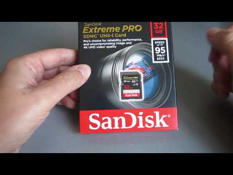 Обзор карты памяти SanDisk SDHC Extreme Pro 32GB из Rozetka