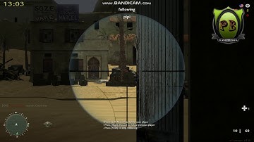 COD2 Sniper Server; Player pipi caught using Wallhack