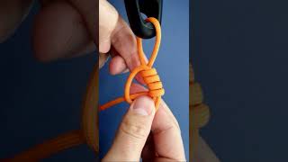 How to tie a simple but powerful knot. Useful knots rope tricks idea. #Shorts