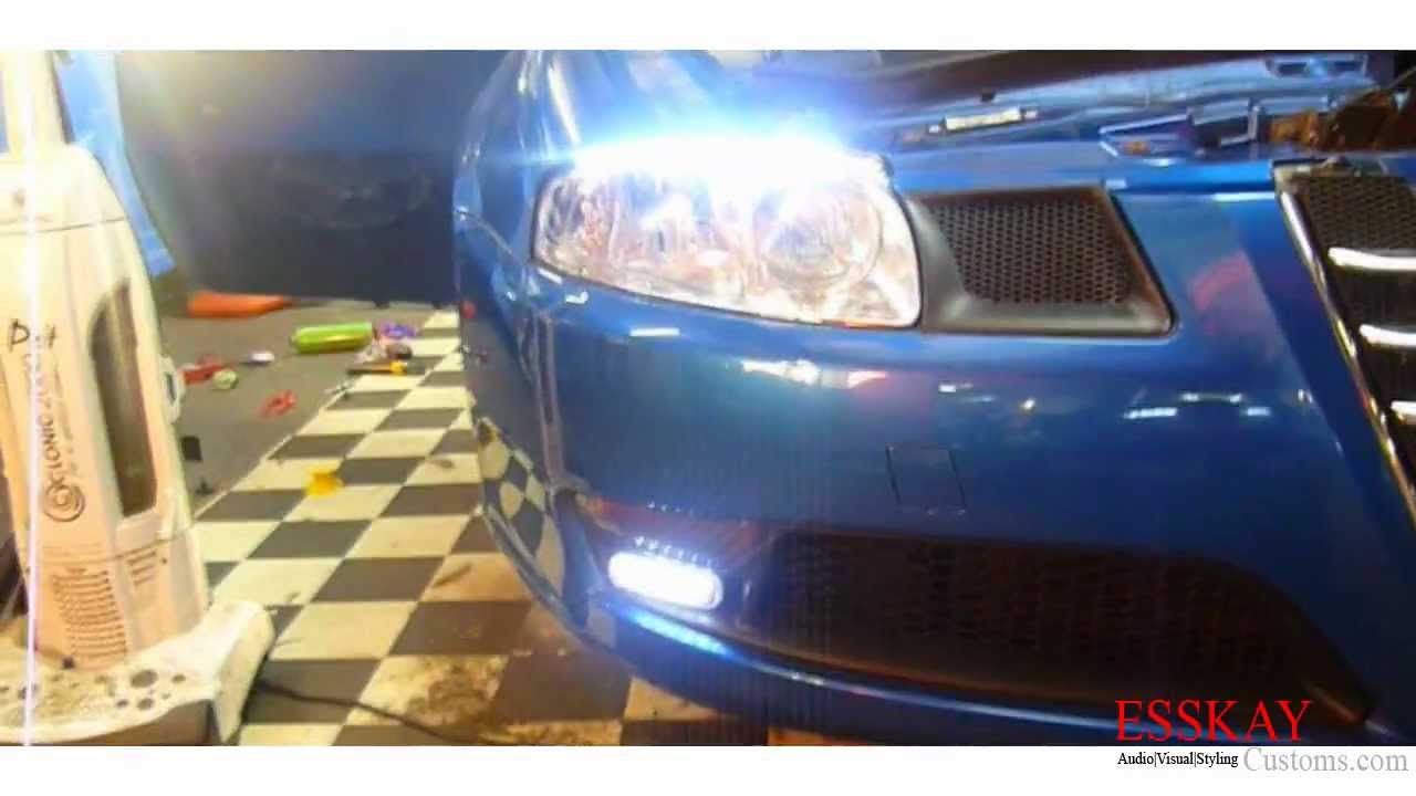 Daylight Running Lamps, LEDS & Neons Alfa GT - YouTube
