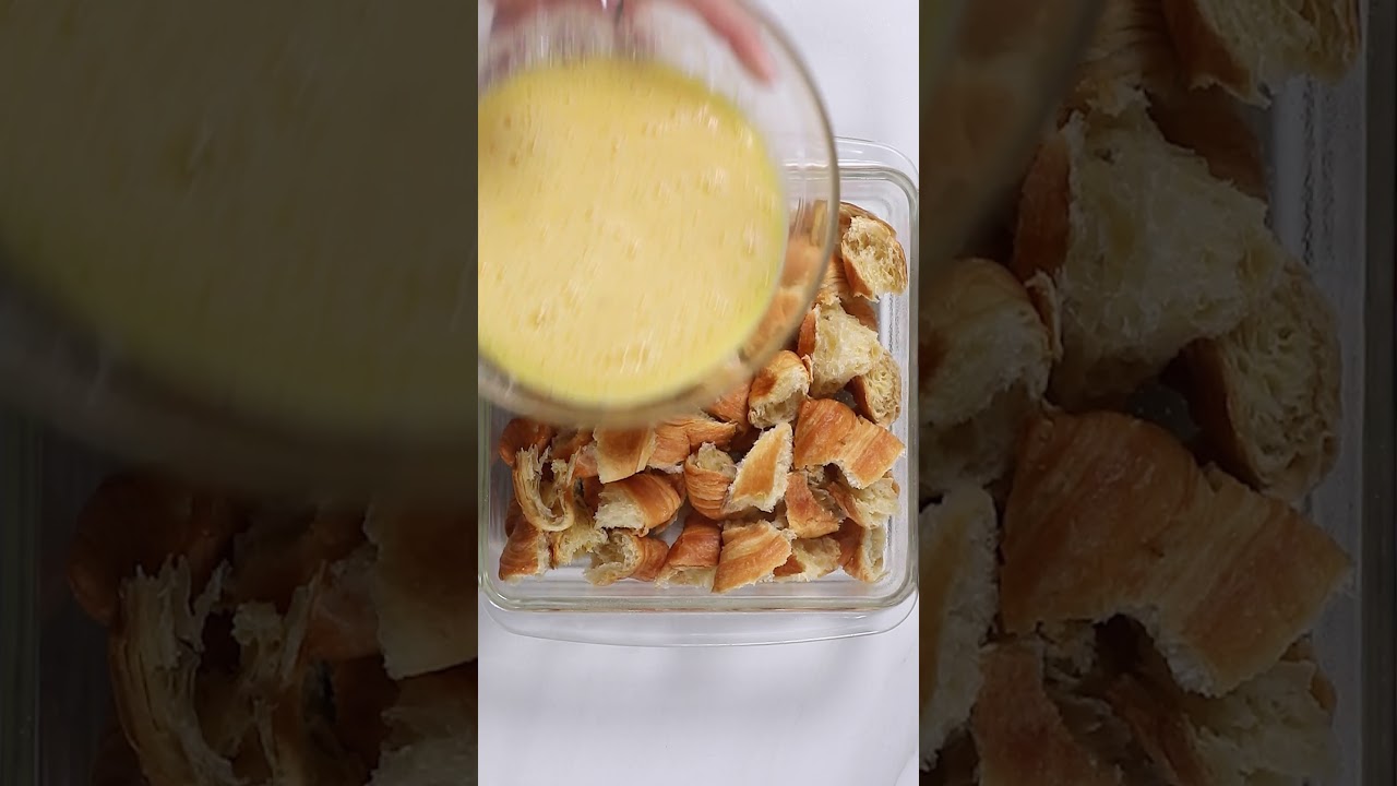 Круассан, французский тост 