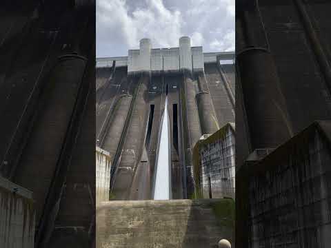 小里川ダム-放流　庄内川水系小里川