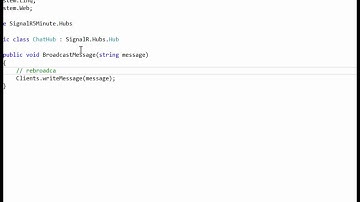 SignalR - 5 Minute Demo