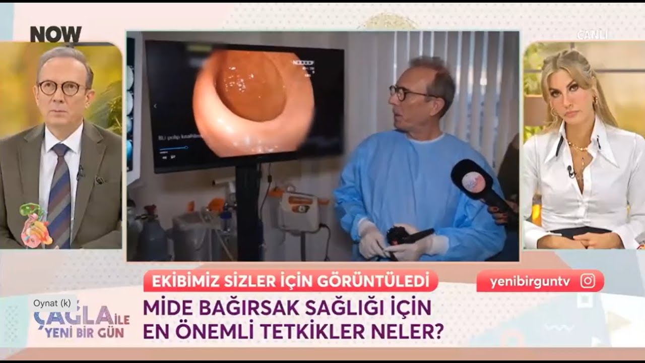 Endoskopi odasından yayın yaptık.  Geçirgen bağırsak testleri , SİBO konuştuk.