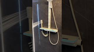 Creamy White Shower Head Elegant Bathroom Upgrade #showerhead #bathroom #shortsfeed