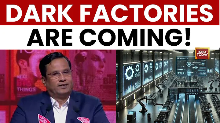 Gopalakrishnan CS Speaks on Dark Factories at India Today Robotics & AI Conclave