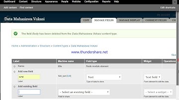 Tutorial Instalasi Drupal dengan Xampp &  Membuat Konten di Drupal