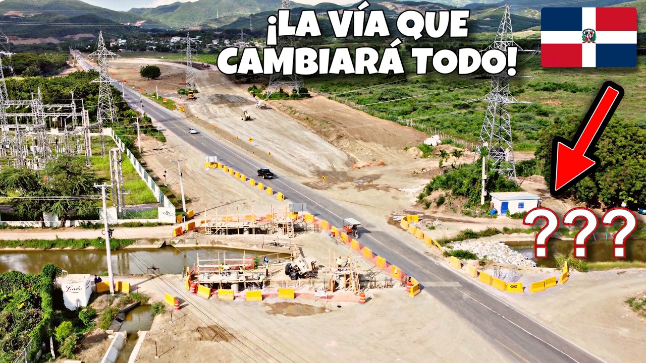 Así AVANZA la obra MÁS importante de la LÍNEA NOROESTE 😱🇩🇴