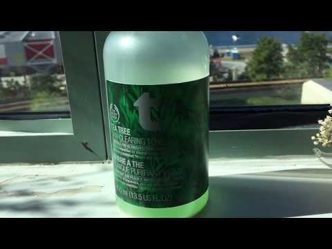 The body shop : tea tree skin clearing toner review