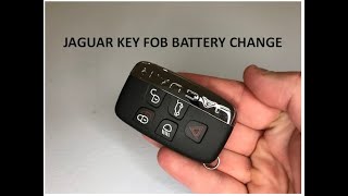 Jaguar XF XE XJ Key Fob Battery Replacement