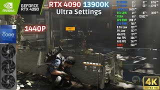 The Division 2 - RTX 4090 | 13900K - 1440p Ultra Settings