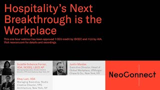 Full NeoConnect 2020 | Hospitality’s Next Breakthrough is the Workplace Guide