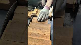 Smooth wood cutting process #wood #cutting #process