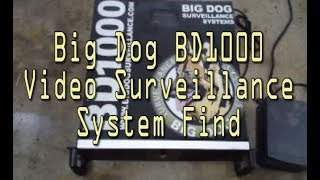 Big Dog Video BD1000 Video Surveilance Find
