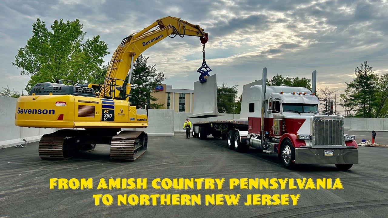 Trucking from Lancaster County Pennsylvania to Northern New Jersey 🇺🇸