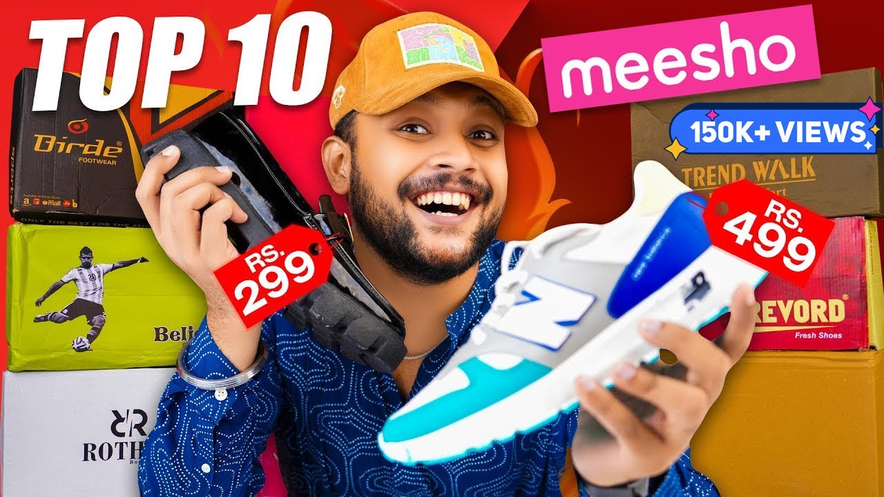 🔥TOP 10 BEST SHOES UNDER 500 😍 Meesho Shoes Haul Review 2023 ONE CHANCE YouTube