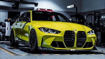 2023 G80 M3 xDrive with ​MAD catless 3.5” downpipe + MAD single resonated midpipe + valve controller