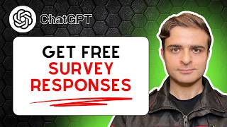 How to Get Free Survey Responses Using ChatGPT Agent Mode