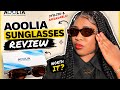 Aoolia sunglasses Tryon and Honest Review 😌