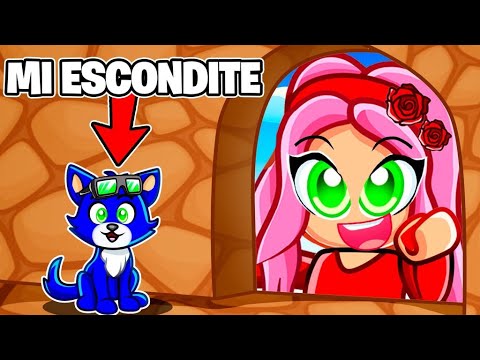 Me Transformé en GATO en Roblox ESCONDITE CAMBIA TAMAÑOS!