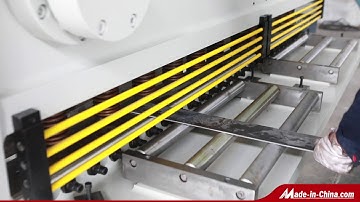 CNC Hydraulic Guillotine | Metal Guillotine Shear | CNC Guillotine Shearing Machine from Durmapress