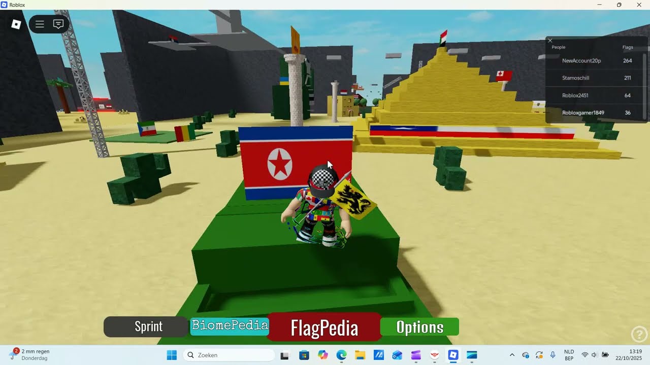 CAPITAL FLAG CHAOS! - Playing Find The Flags by Toastyhenry5 on Roblox!