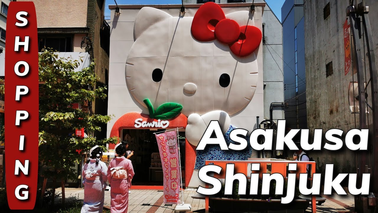 ASAKUSA AND SHINJUKU SHOPPING AT BOOKOFF, TOWER RECORDS ANDS MORE
