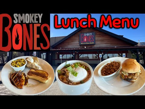 Smokey Bones Menu Prices