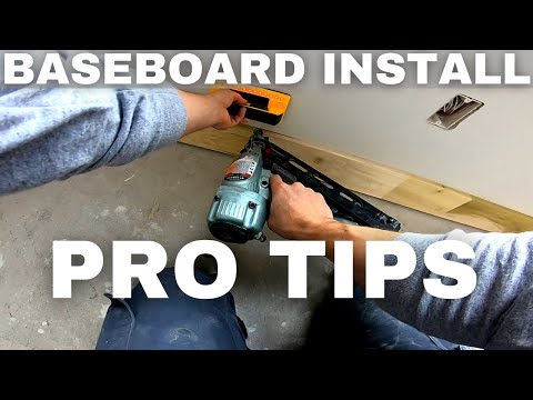 Pro Tips for Fast Square BASEBOARD INSTALLATION - To Cope or Not To Cope???