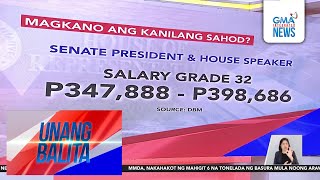 Magkano ang sahod ng mga mambabatas, gobernador, at mayor? | Unang Hirit