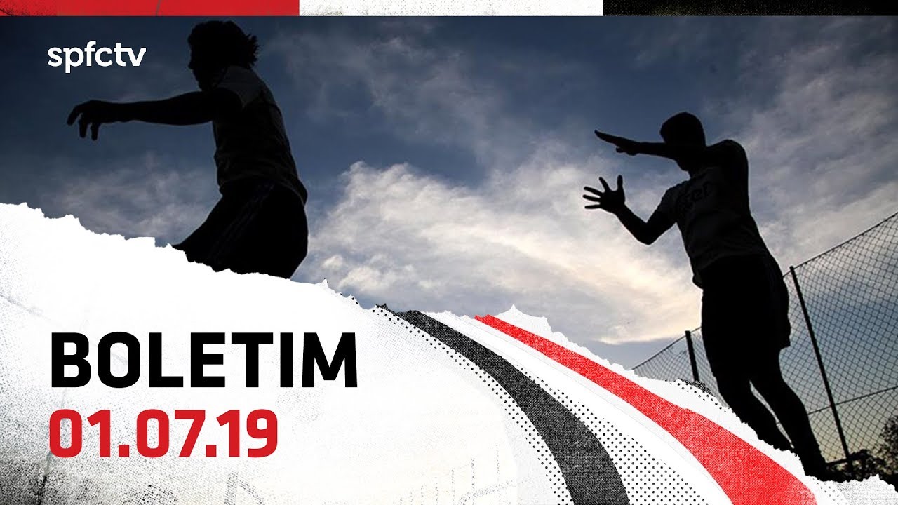 football score BOLETIM DE TREINO: 01.07 | SPFCTV