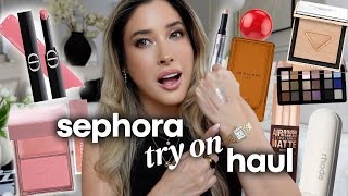 Sephora Try On Haul Testing Hot New Beauty Releases Now On Sale Amazing Makeup