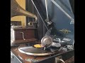 美空 ひばり ♪チャルメラそば屋♪ 1953年 78rpm record. Columbia Model No G ー 241 phonograph